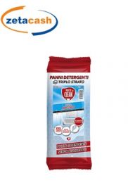 PANNI DETERGENTI TRIPLO STRATO PER IL BAGNO 20 PANNI