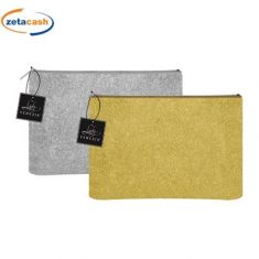 POCHETTE GLITTER 15X20 CM ORO ARGENTO