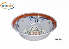 INSALATIERA IN MELAMINA, LINEA SUMMER DIAM 20 CM