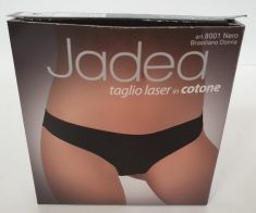 BRASILIANO DONNA NERO JADEA TAGLIO LASER tg 3