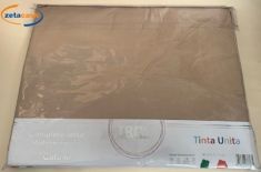 COMPLETO LETTO MATRIMONIALE TINTA UNITA IRGE