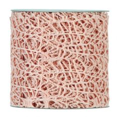 NASTRO OCEANIA RETE COLORE NUDO 95mm X 10 MT.