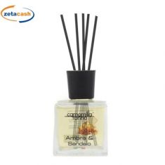 DIFFUSORE AMBIENTE CUBO ALTO 500ML AMBRA E SANDALO