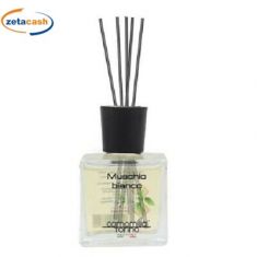 DIFFUSORE AMBIENTI CUBO ALTO 500ML MUSCHIO BIANCO