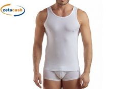 CANOTTA UOMO ENRICO COVERI BIANCA 3 S