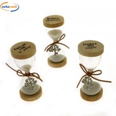 BOMBONIERA CLESSIDRA CON FRASI