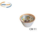 INSALATIERA MELAMINA DECORO CARRETTO SICILIANO H6 D11,5CM