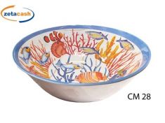 CIOTOLA IN MELAMINA DECORO MARE