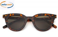 OCCHIALI DA SOLE A PUNTA MARRONI