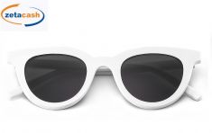 OCCHIALI DA SOLE A PUNTA BIANCHI