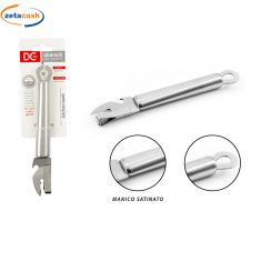 APRIBARATTOLO IN ACCIAIO SATINATO CM 19X2,5