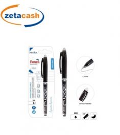 PENNA CANCELLABILE NERA CON PUNTA 0.7 MM