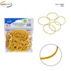 ELASTICI IN GOMMA MULTIUSO 50g 50X1,5mm PRYMA