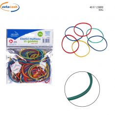 ELASTICI IN GOMMA COLOR MULTIUSO 50g 40X2mm PRYMA