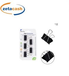 CLIPS FERMA CARTE 32 MM 5 PEZZI