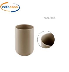 PORTA SPAZZOLINO TORTORA CM 7X7X11 CM