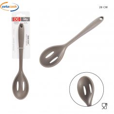 CUCCHIAIO IN SILICONE FORATO CM 27,8X6,1X2,8