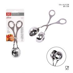 PINZA POLPETTE IN ACCIAIO 18 X 4.9 CM