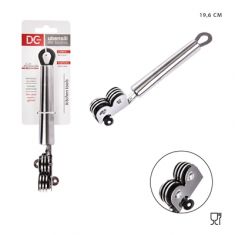 AFFILACOLTELLI A ROTELLA IN ACCIAIO 19,6 X 3,2 X 3,7 CM