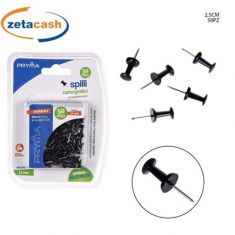 SPILLI CARTOGRAFICI NERI 50 PEZZI