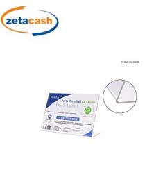 PORTACARTELLINI DA TAVOLO MOD.ORIZZONTALE CM 15X21