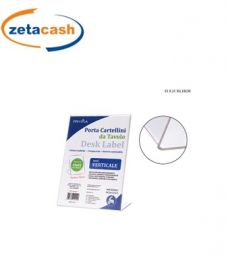 PORTACARTELLINO DA TAVOLO MOD.VERTICALE CM 15X21