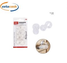 PARAURTI PER MANIGLIE TRASPARENTI 4 PEZZI