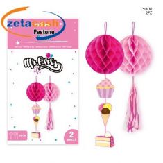 FESTONE BUON COMPLEANNO 50 CM 2 PEZZI