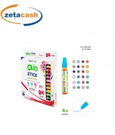 STICK PASTELLI AD OLIO LAVABILI 24 PEZZI