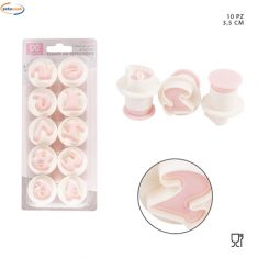 STAMPI AD ESPULSIONE NUMERI 3.5 CM 10 PEZZI