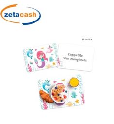 TOVAGLIETTA AMERICANA PLASTIFICATA SIRENETTA CM 31X45