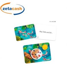 TOVAGLIETTA AMERICANA PLASTIFICATA PESCI CM 31X45