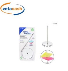 FERMA APPUNTI DA TAVOLO IN METALLO CM 7 X 14