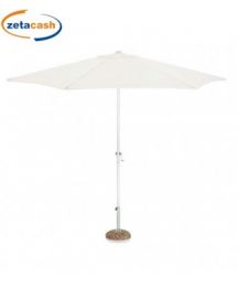 OMBRELLONE GARDEN 3X2 GRIGIO ALLUMINIO TELO IDROREPELLENTE