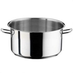 CASSERUOLA IN ACCIAIO INOX 2 MANICI DIAM. 12 CM