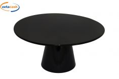 ALZATINA IN MELAMINA NERA