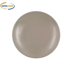 PIATTI FRUTTA IN CERAMICA TORTORA CHIARO DIAM 20 CM 6 PEZZI