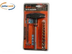 CACCIAVITE IN ACCIAIO 21 PEZZI