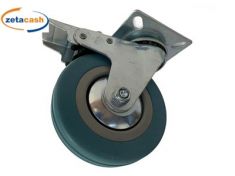 RUOTA DI GOMMA DIAM 10 X SPESSORE 2,7 CM