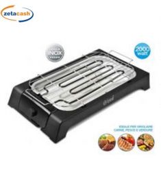 BARBECUE ELETTRICO CON GRIGLIA IN ACCIAIO 2000 W