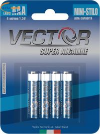 BATTERIE MINISTILO 4 PEZZI