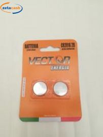 BATTERIA CR2016 2 PEZZI