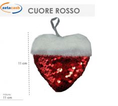 APPENDINO CUORE 11 CM ROSSO