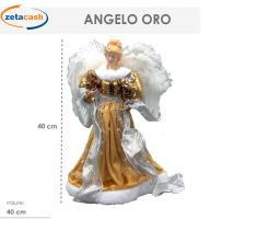 ANGELO PUNTALE ORO 40 CM