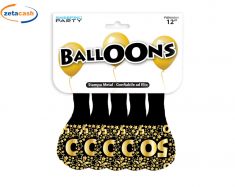 PALLONCINI 5 PEZZI 50° CON STELLE