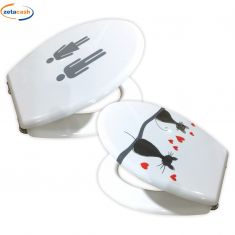 COPRIWATER UNIVERSALE SERIGRAFATO VARI DECORI