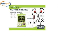 CUFFIE STEREO MULTIFUNZIONE ROSSE