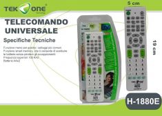TELECOMANDO UNIVERSALE MULTIFUNZIONE