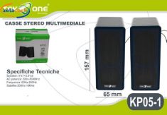 CASSE SPEAKER CLASSIC 2 PEZZI NERO