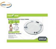 BILANCIA DIGITALE PESO FORMA TEKONE PORTATA 180KG